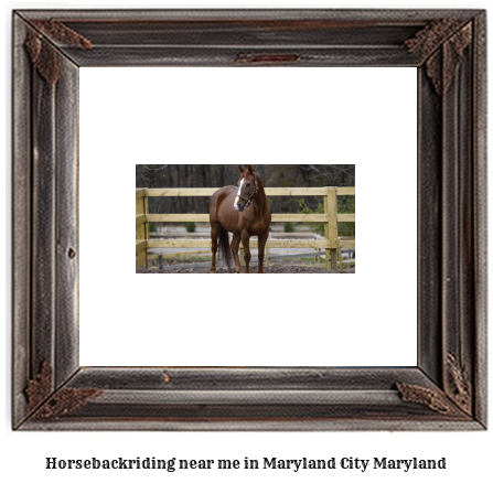 horseback riding near me in Maryland City, Maryland